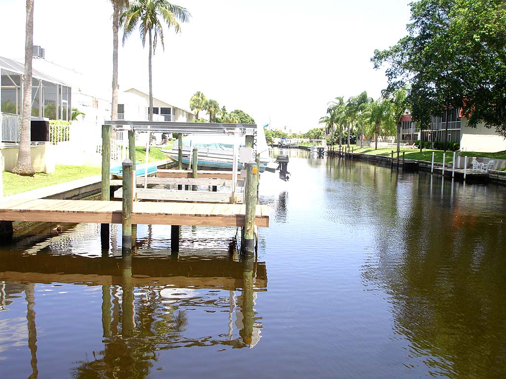 View Down the Canal From Viceroy Townhomes